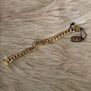 Juicy couture script bracelet.